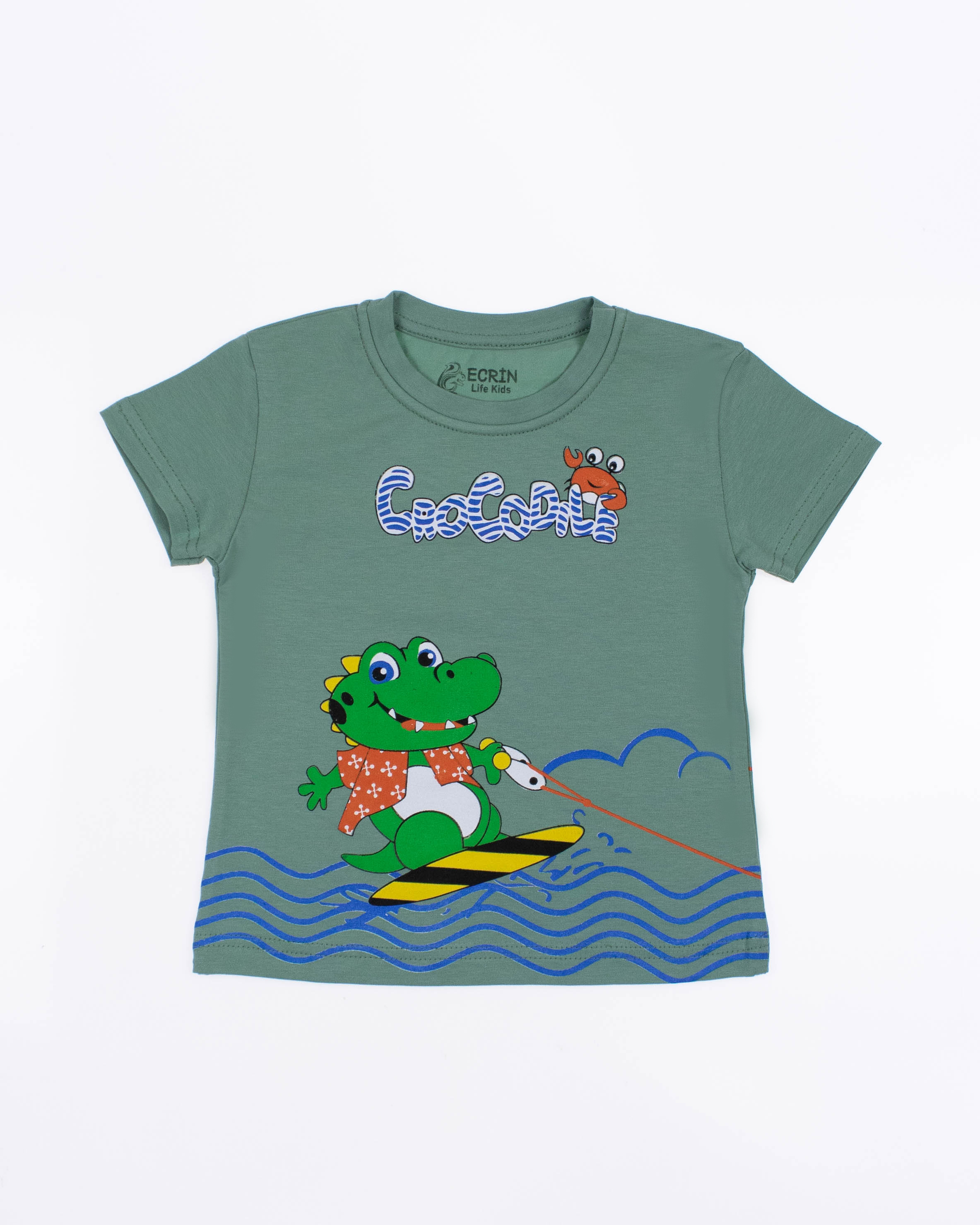 ECRIN 7052 Футболка (цвет: Оливковый) ECRIN 7052 Футболка (цвет: Оливковый)