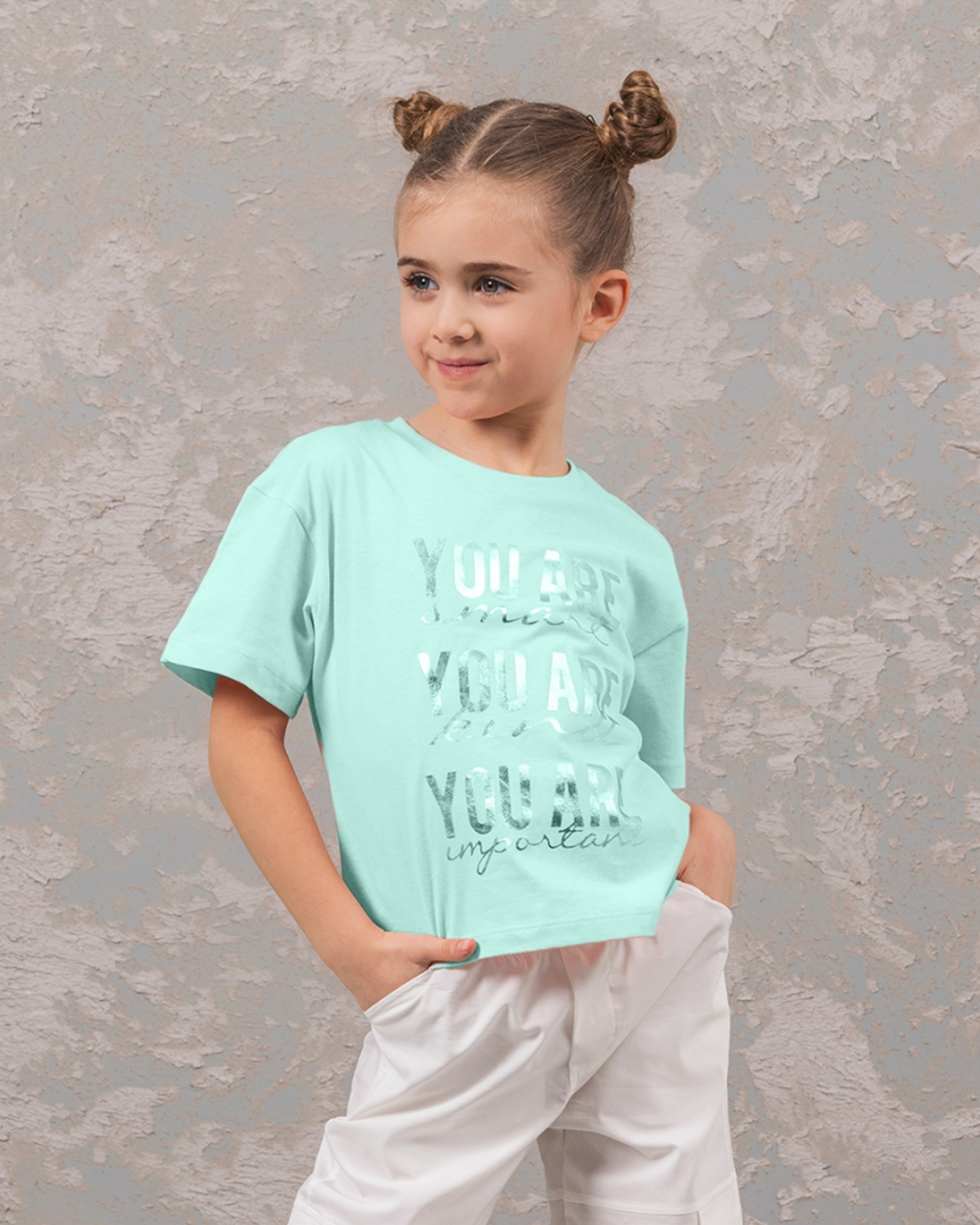 DMB KIDS 0336 Футболка (цвет: Ментоловый) DMB KIDS 0336 Футболка (цвет: Ментоловый)